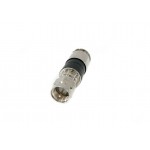 PV11U Conector F-Macho Coaxial RG11 Universal Niquelado